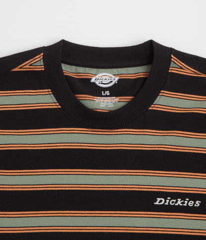 Dickies York Stripe T-Shirt - Black