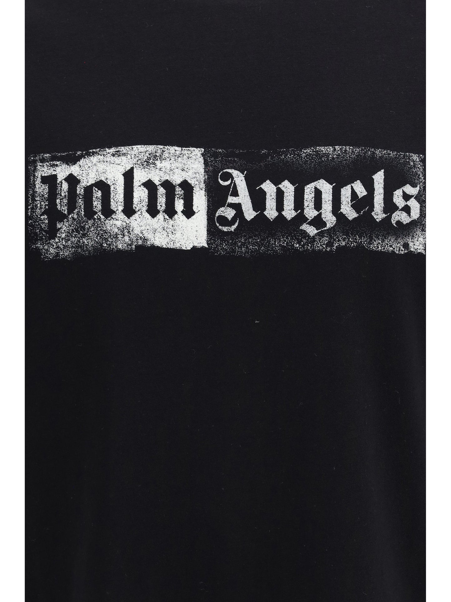 Palm Angels Stamp Logo T-Shirt — Black