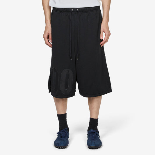 Logo Mesh Shorts Black | Ice Silver
