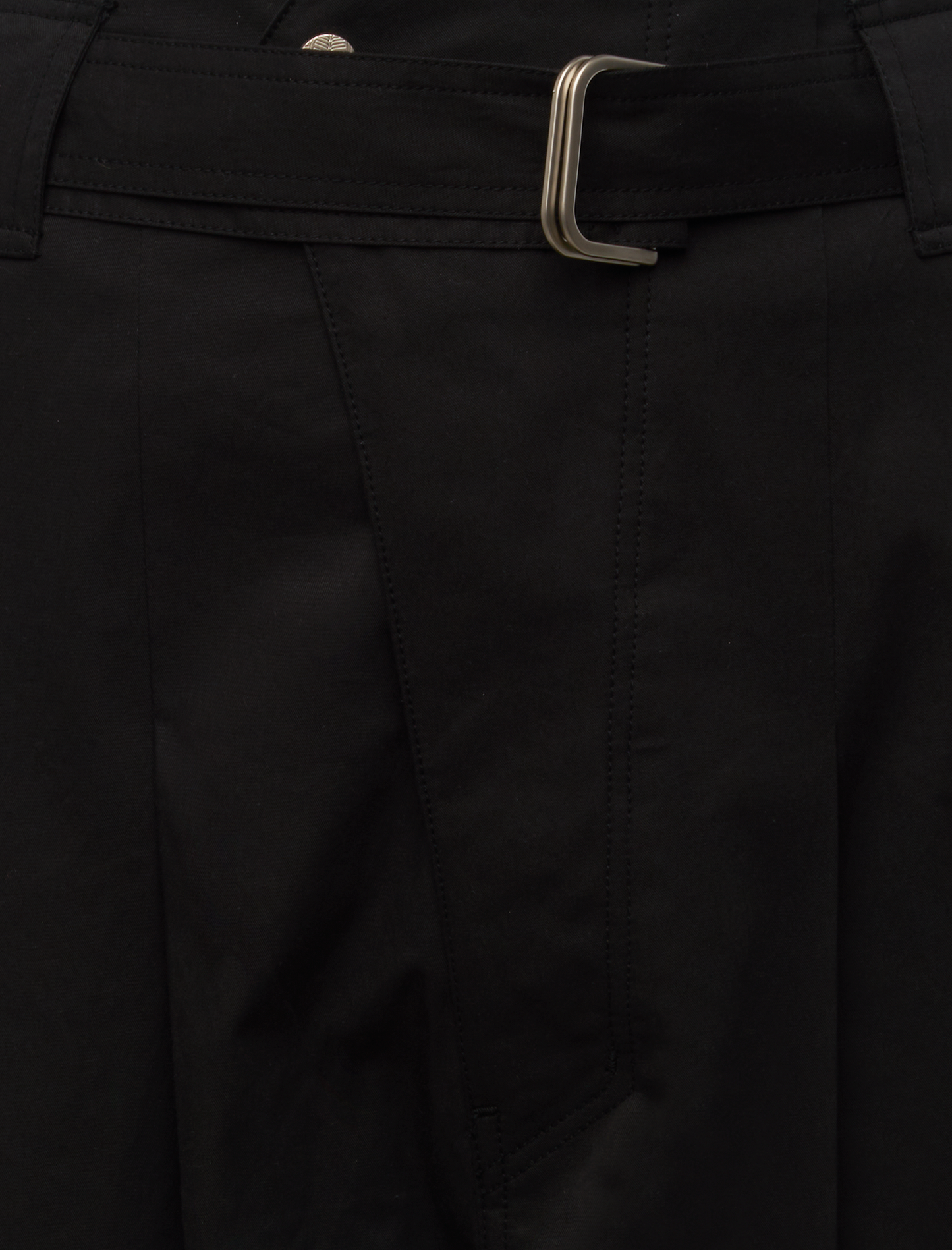 WIDE BELTED TROUSER