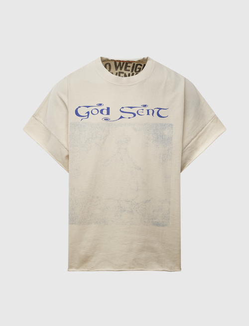 GOD SENT CAP SLEEVE TEE