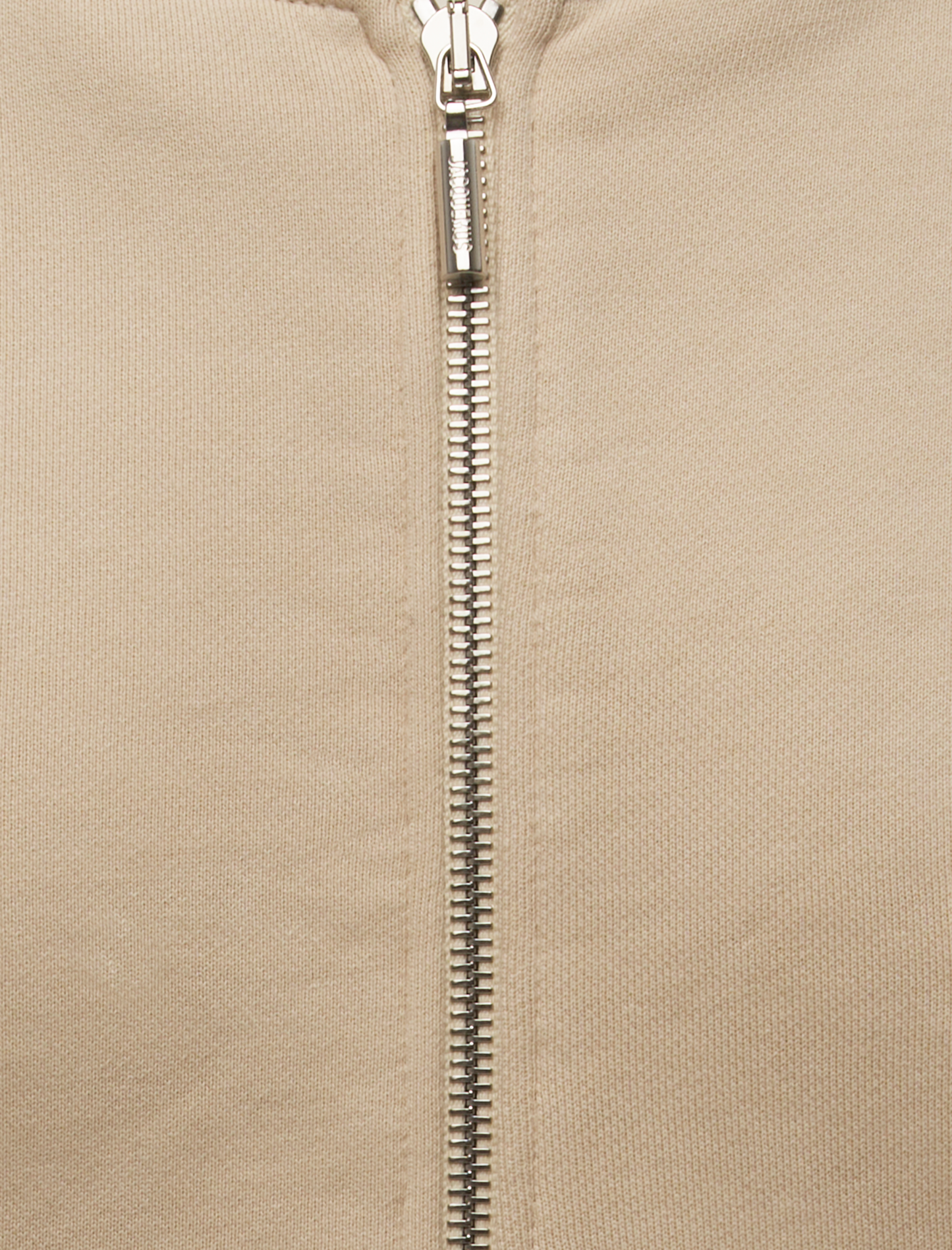 LE HOODIE ZIP GROS GRAIN