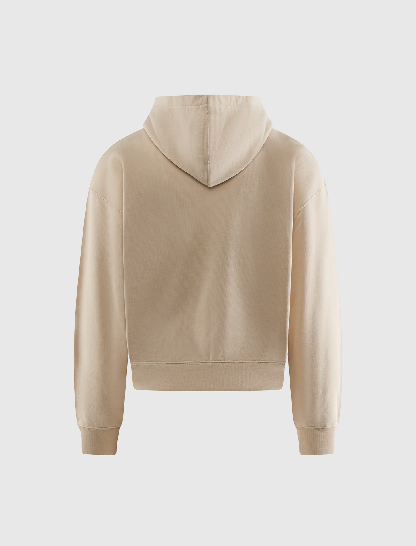 LE HOODIE ZIP GROS GRAIN