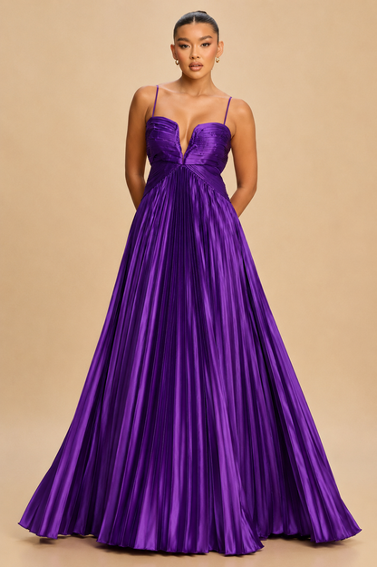 Mystic Magic Maxi Gown - Purple