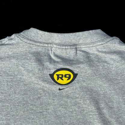Brazil Ronaldo Nike R9 Surgery Promo T-Shirt Made in USA; NEW