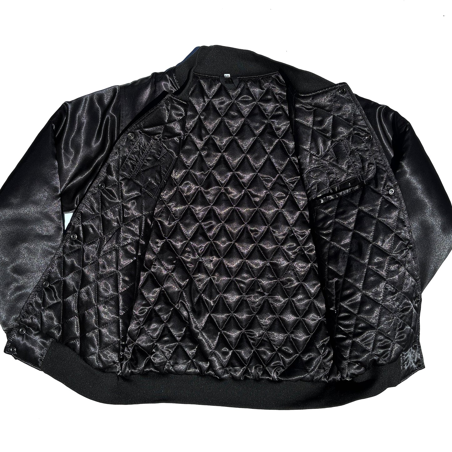 1/1 New York Knicks Quilt Lined Satin Coaches Jacket NEW