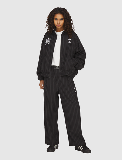 PINSTRIPE TRACK JACKET
