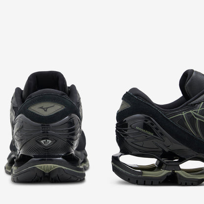 Maharishi x Wave Prophecy LS Black | Deep Green