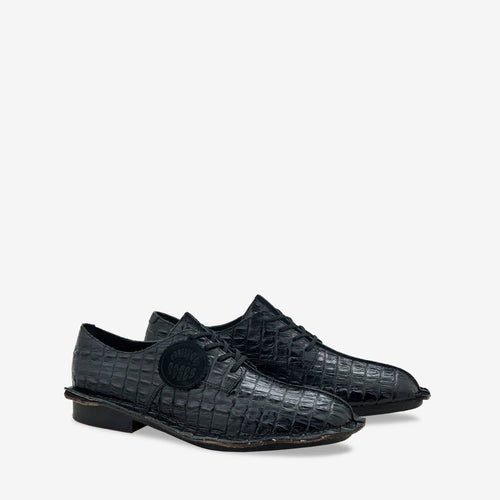 Martine Rose x Women's Derby Black Leather