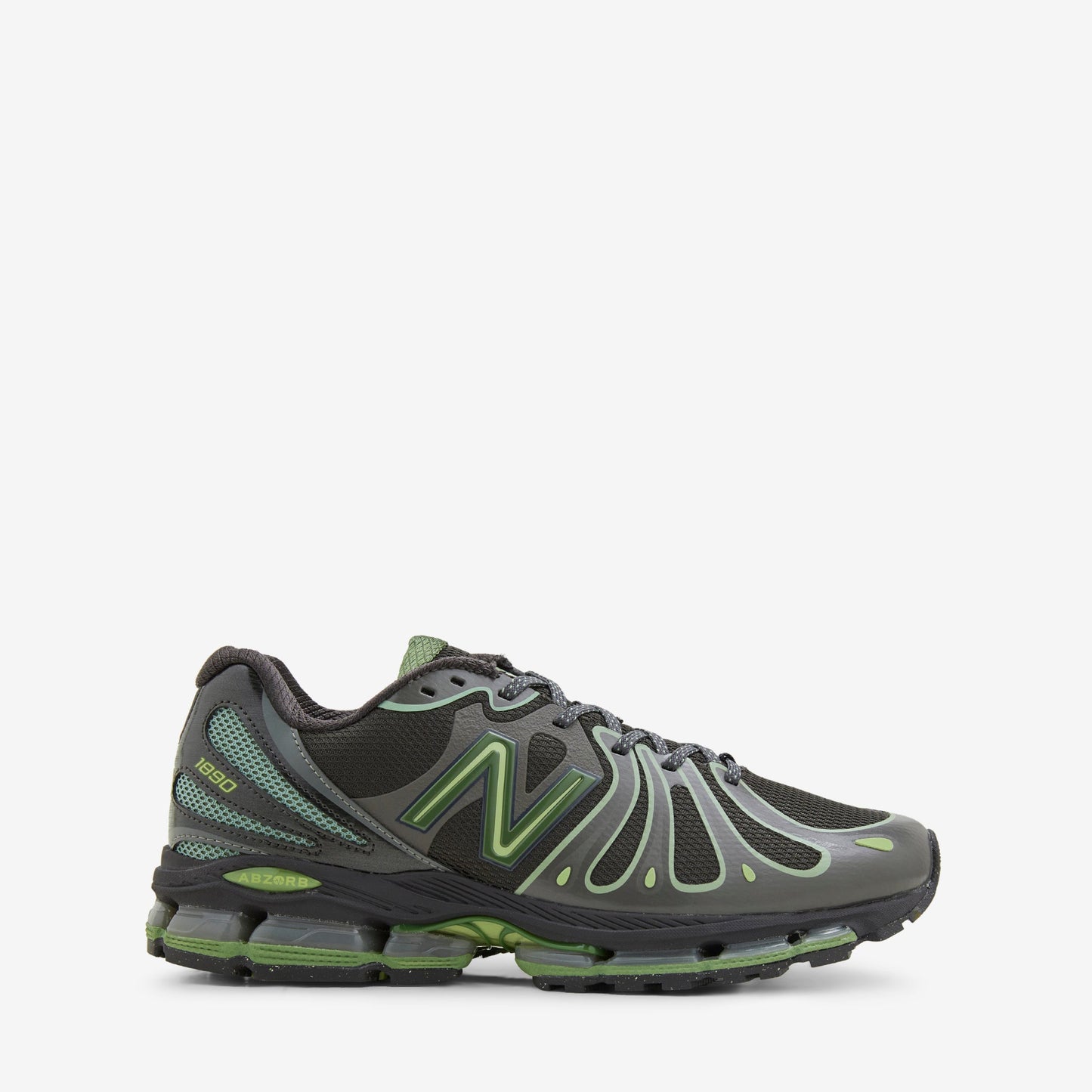 U189071H Faded Black | Utility Green