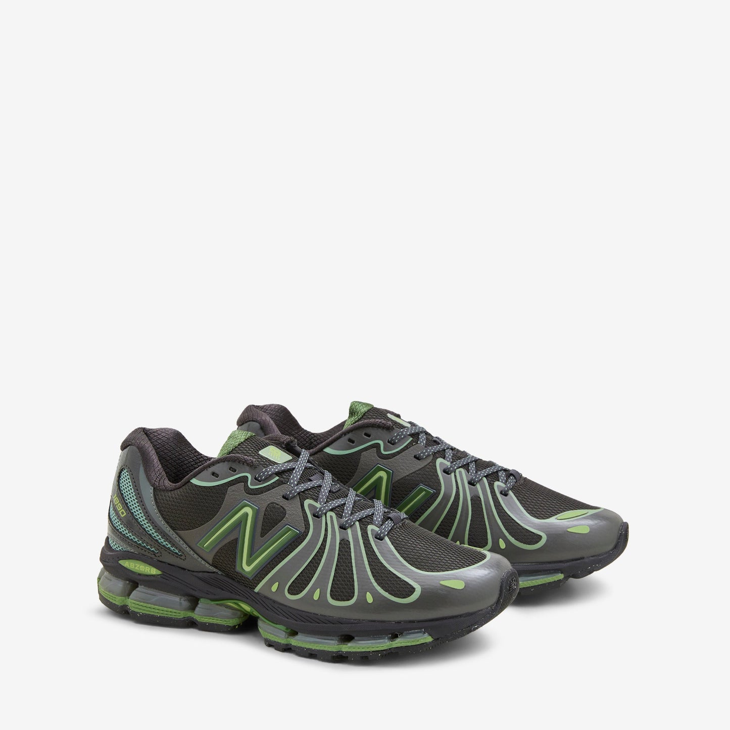 U189071H Faded Black | Utility Green