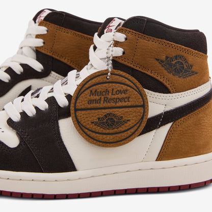 Grade School Air Jordan 1 Retro High OG Shadow Brown | Team Red | Lt British Tan