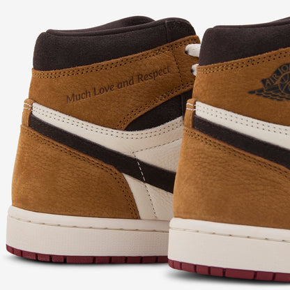 Air Jordan 1 Retro High OG Shadow Brown | Team Red | Lt British Tan