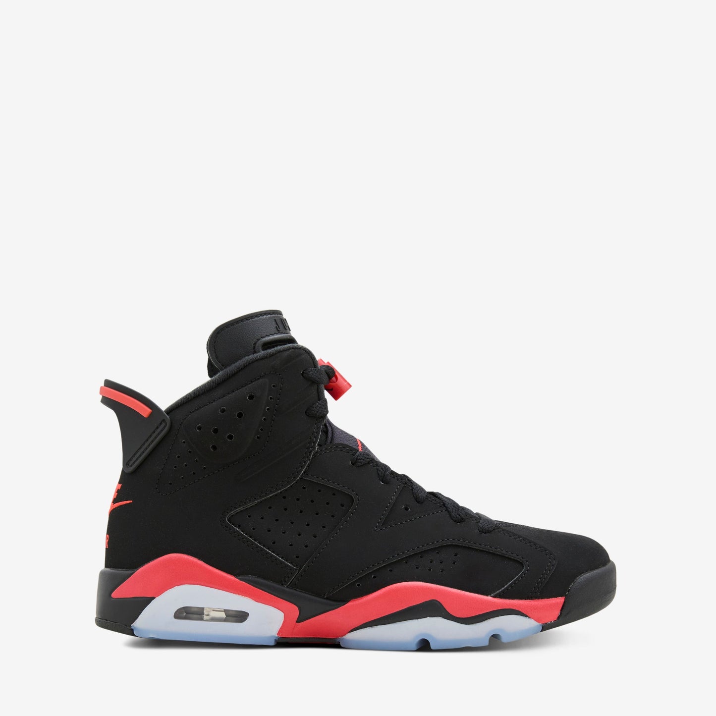 Air Jordan 6 Retro 'Infrared Salesman' Black | Light Crimson