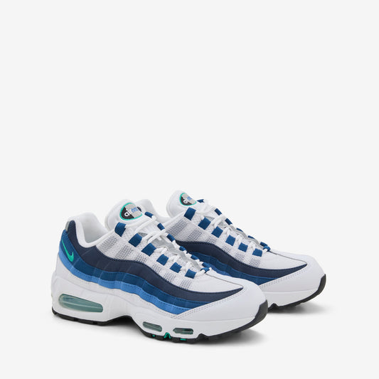 Air Max 95 OG White | Emerald Green | Lake Blue