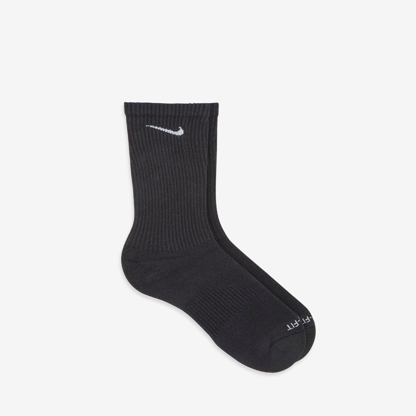 Everyday Cushioned Training Crew Socks Black | White
