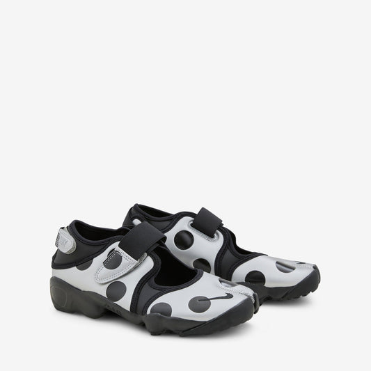 Women's Air Rift Black | Black | Metallic Silver
