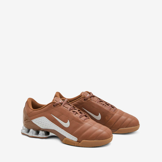Women's T90 Shox Magia Pecan | Metallic Silver | Rustic
