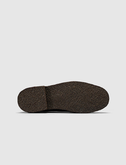 PIPED CREPE SLIPPERS
