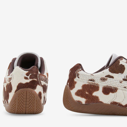 Women's Speedcat Cow Chocolate Brown | Gum