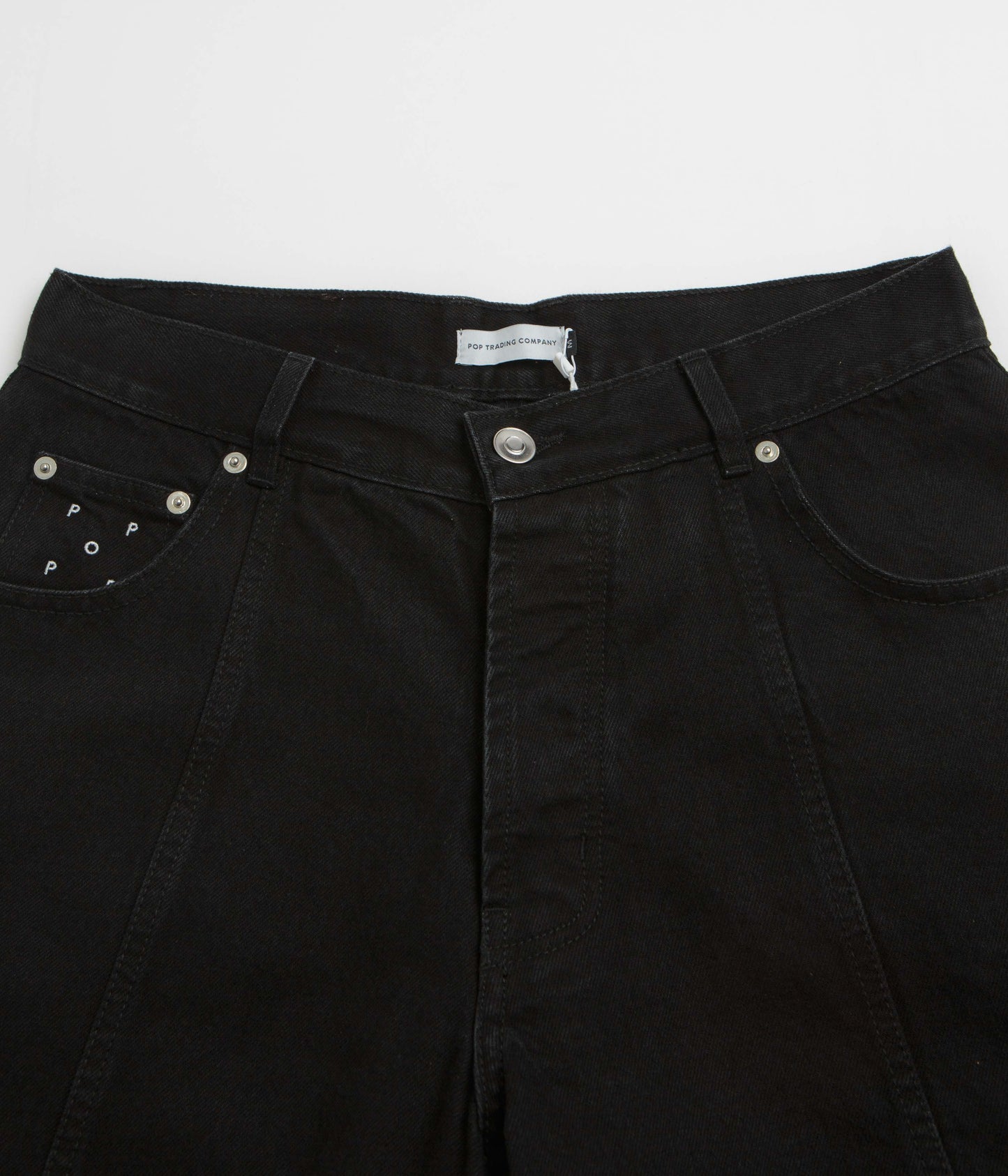 Pop Trading Company DRS Denim Pants - Black