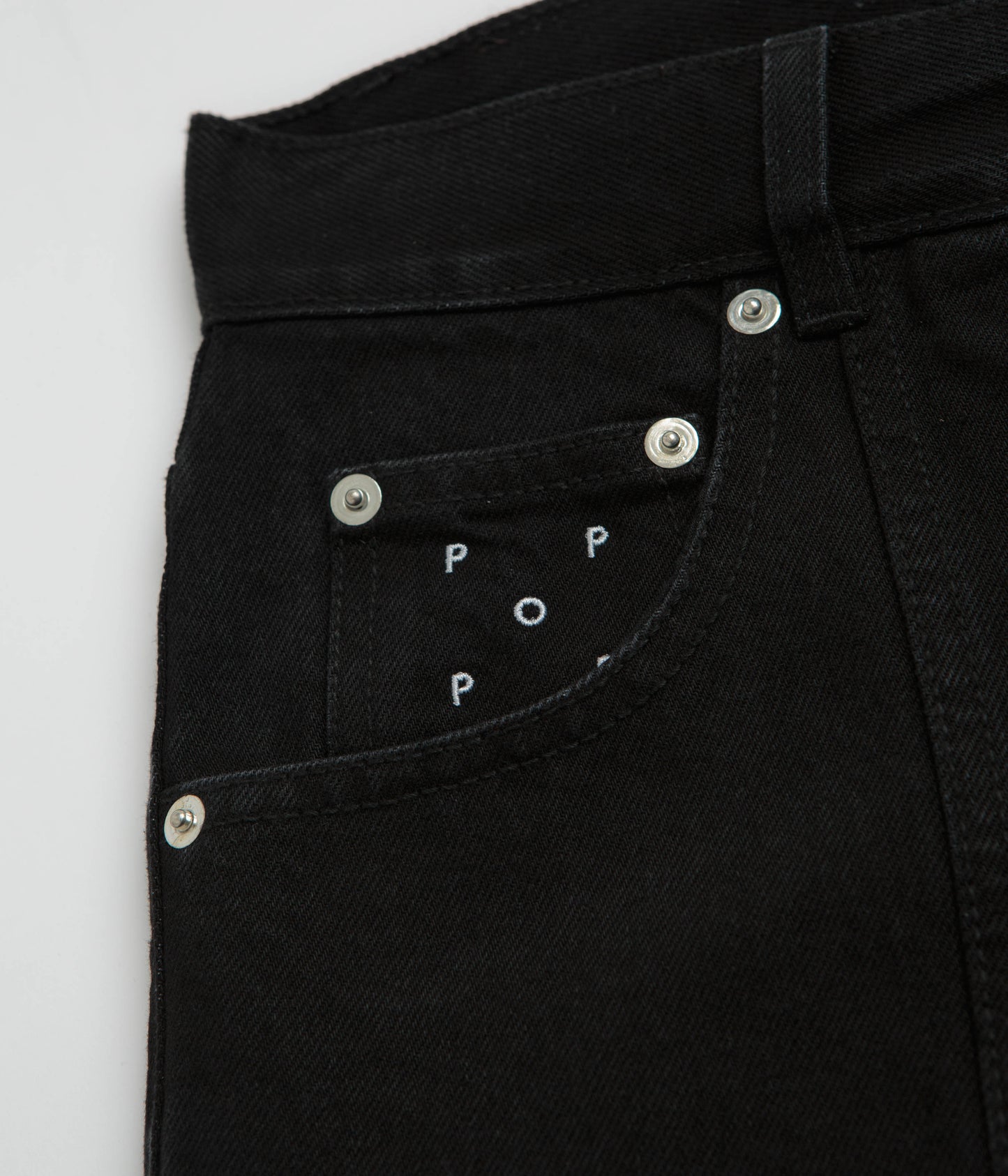 Pop Trading Company DRS Denim Pants - Black