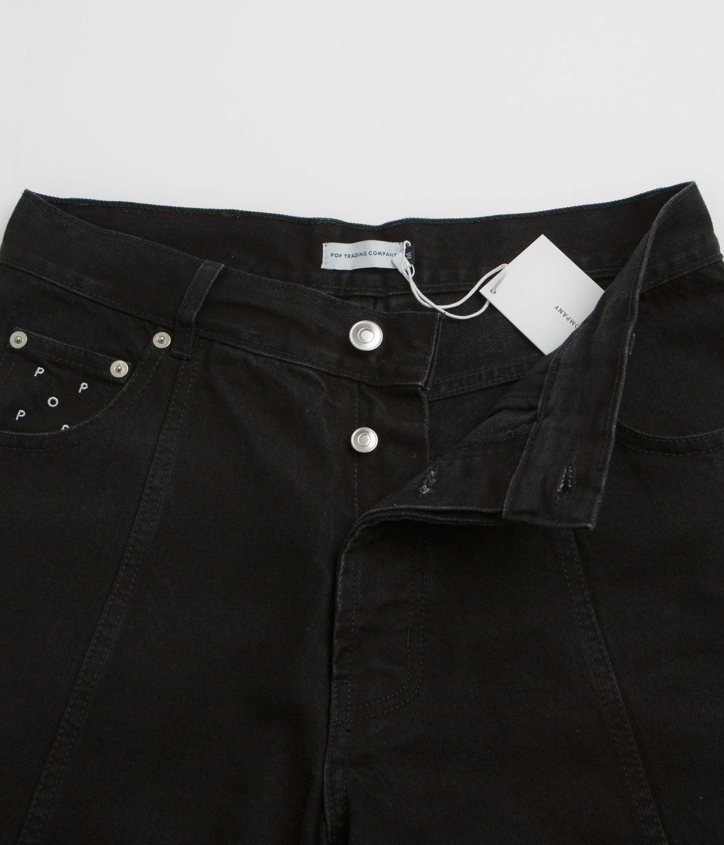 Pop Trading Company DRS Denim Pants - Black
