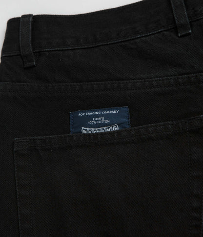 Pop Trading Company DRS Denim Pants - Black