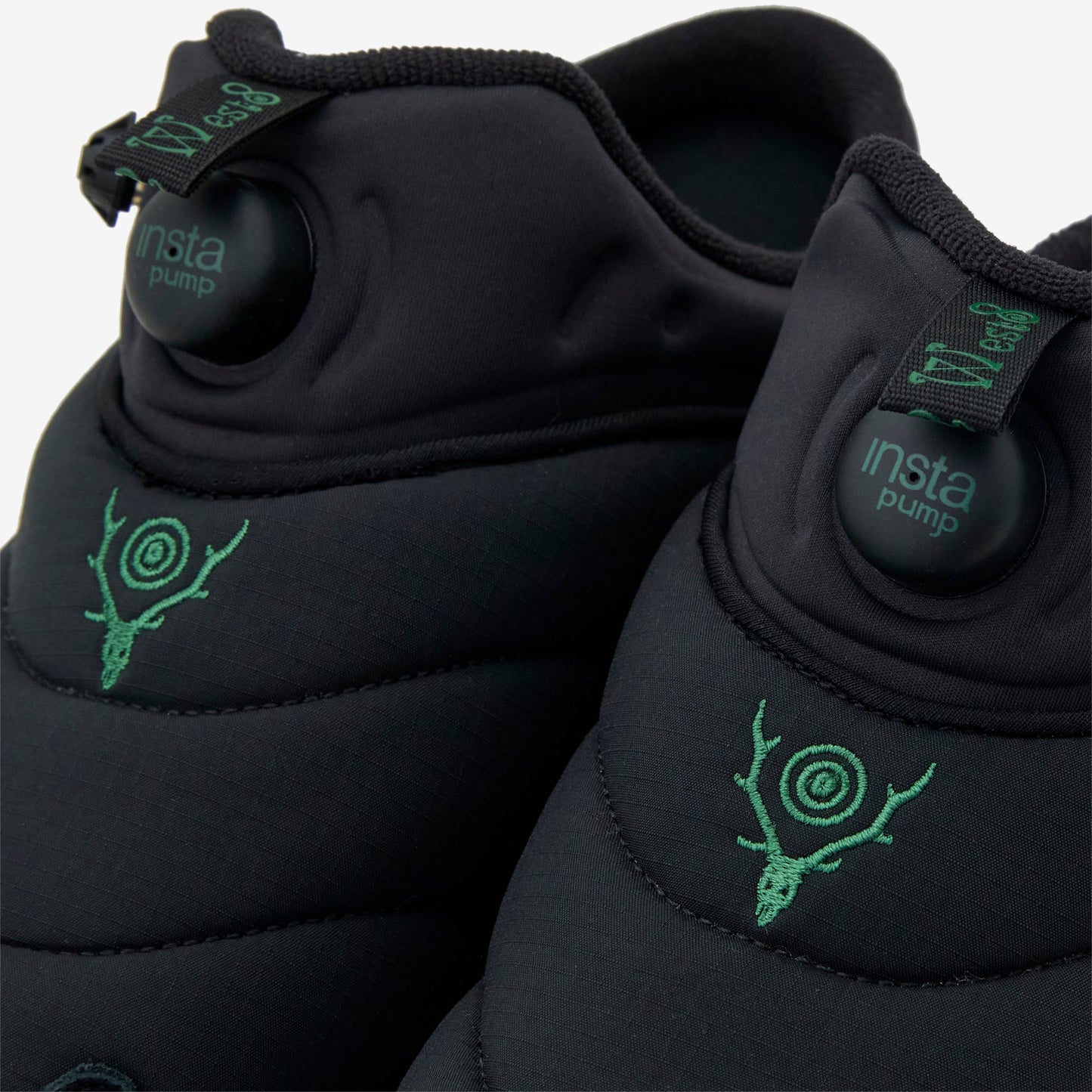 South2 West8 x Instapump Fury Mule Black | Green