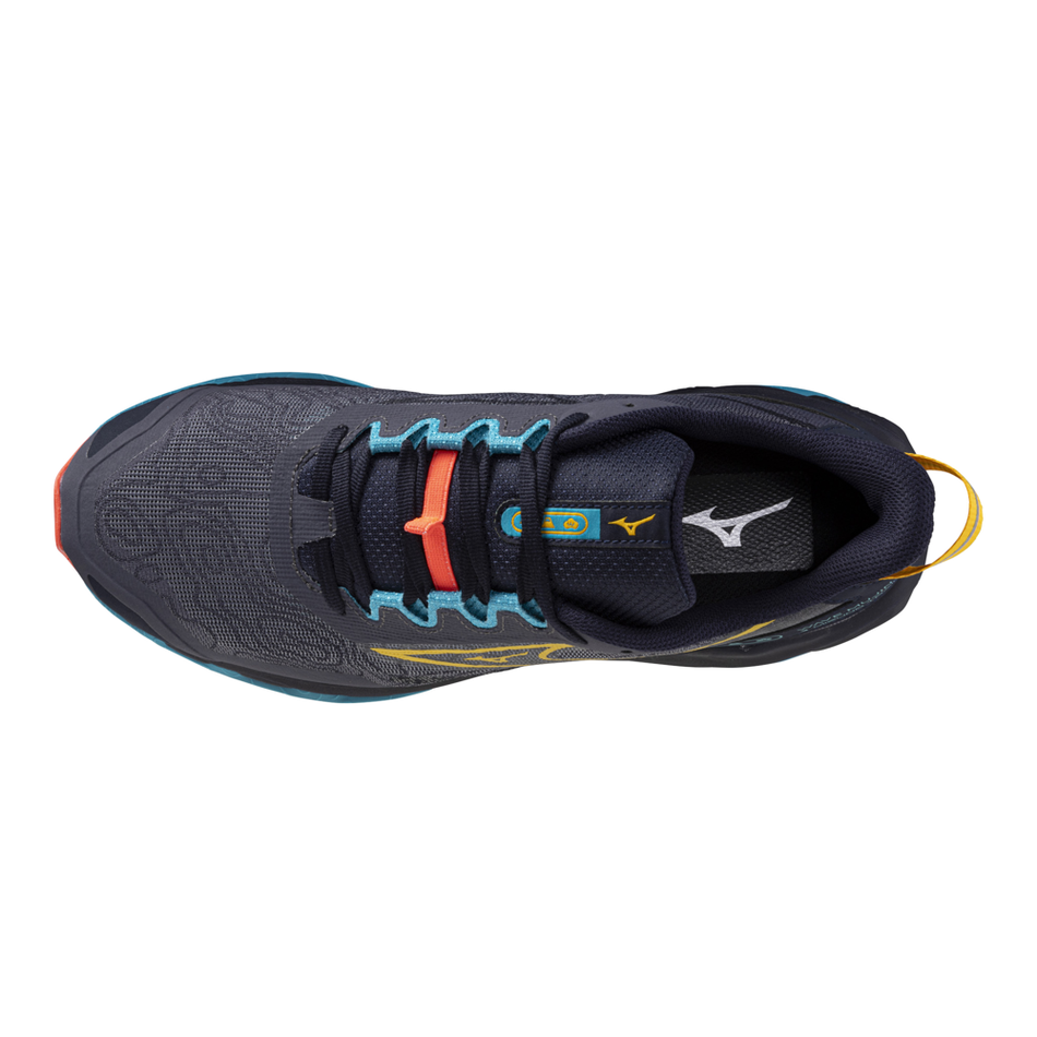 Mizuno Wave Mujin 11 Men's - Odyssey Gray/Citrus/Fiery Cora