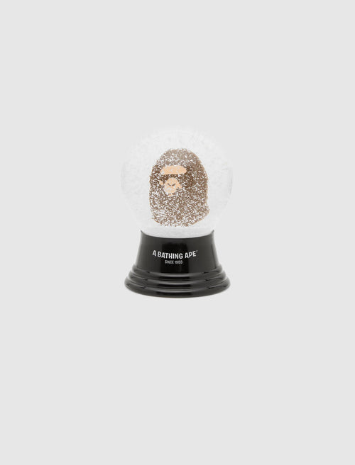 APE HEAD SNOW GLOBE