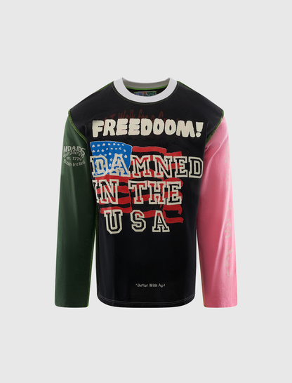 DAMMIT REVERSE LONG SLEEVE TEE