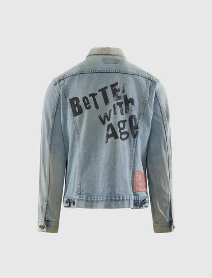 BLANCHE DENIM TRUCKER JACKET
