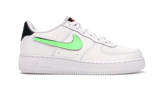 Air Force 1 Low Removable Swoosh White Green Strike (GS)