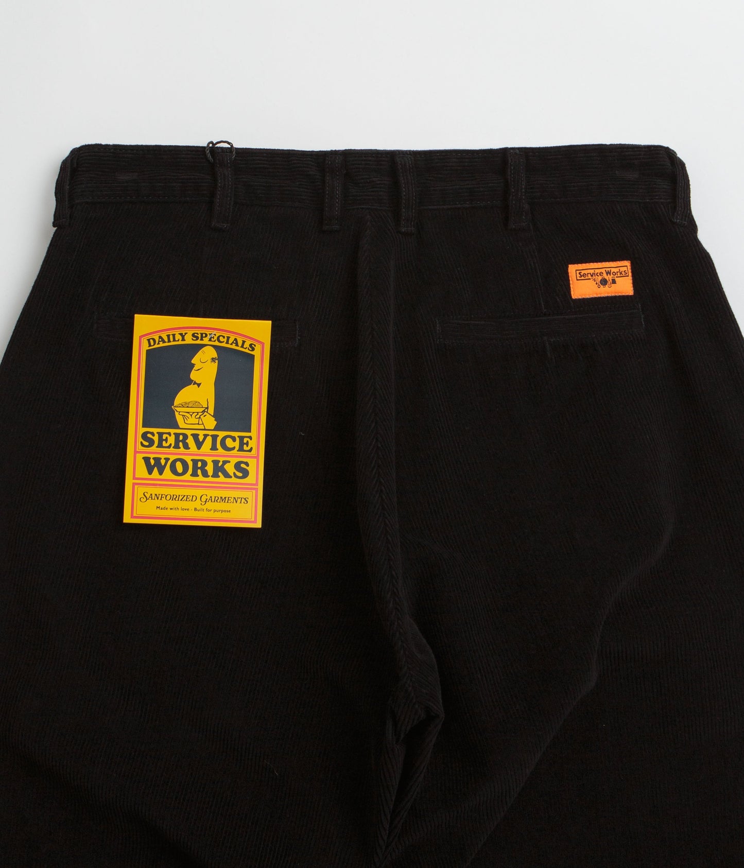 Service Works Corduroy Part Timer Pants - Black