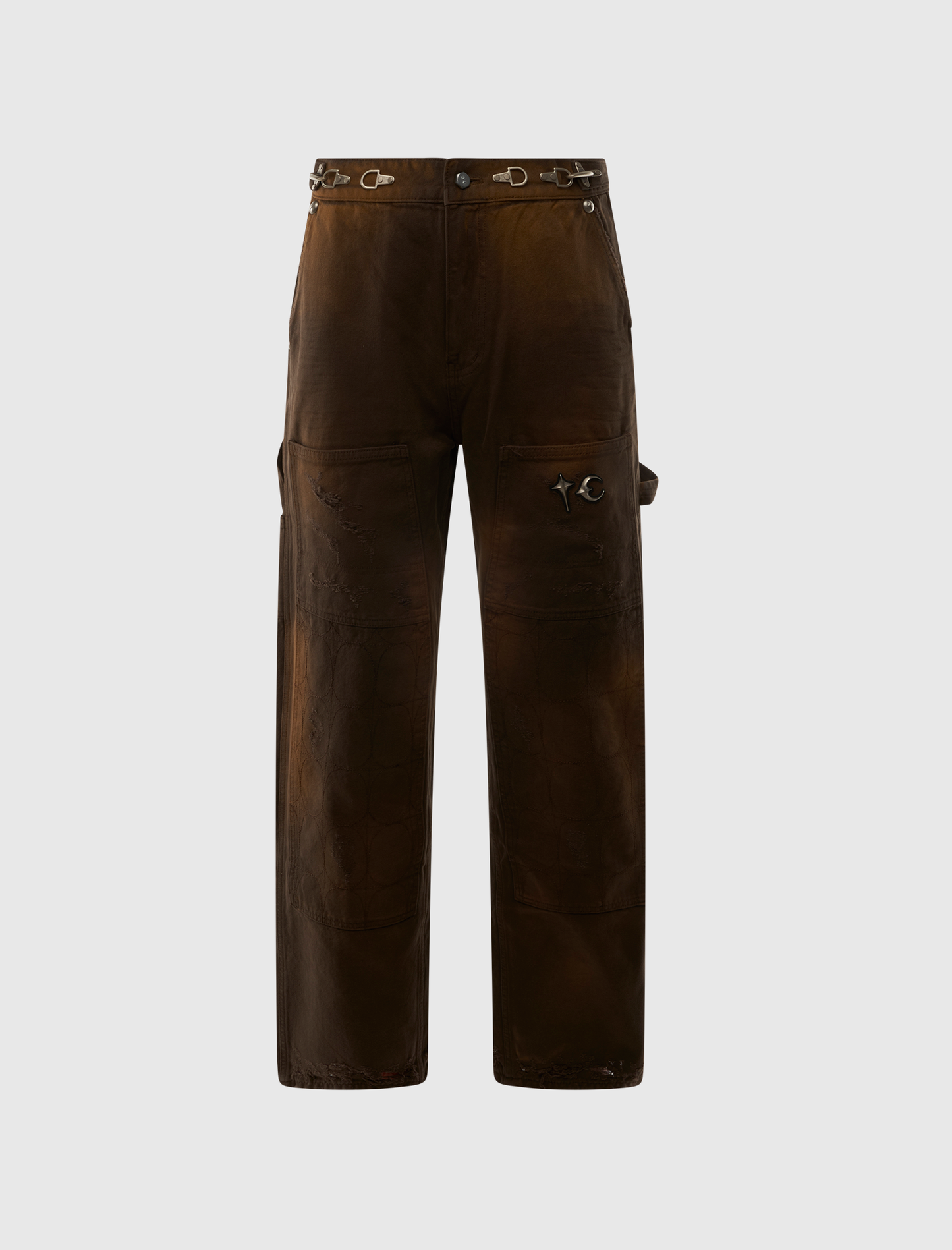 TC TWO TONE WASHED PANTS