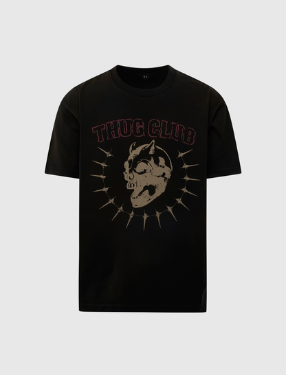 VINTAGE RIDING SKULL T-SHIRT