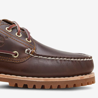 Authentics 3 Eye Classic Boat Shoe Brown Nubuck