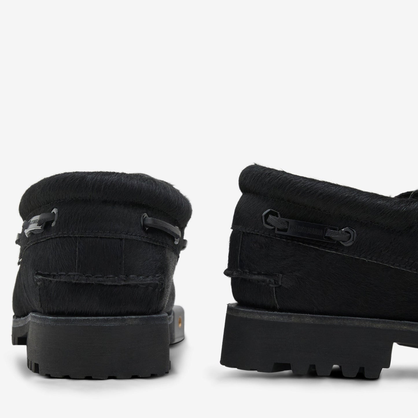 Wacko Maria x Authentic Boat Shoe Black Hair On