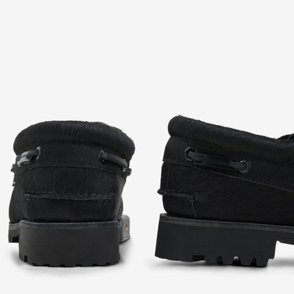 Wacko Maria x Authentic Boat Shoe Black Hair On