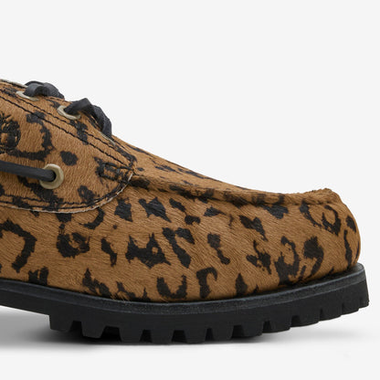 Wacko Maria x Authentic Boat Shoe MD Brown | Black Hair On