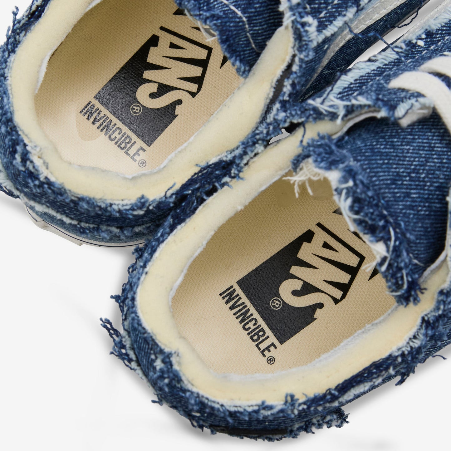 Invincible x LX Old Skool Frayed Invincible Denim | Marshmellow