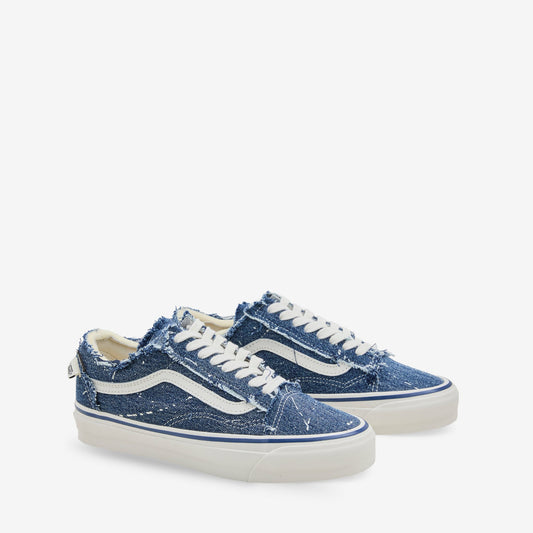 Invincible x LX Old Skool Frayed Invincible Denim | Marshmellow
