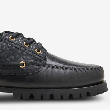 Aztec Boat Shoe Black