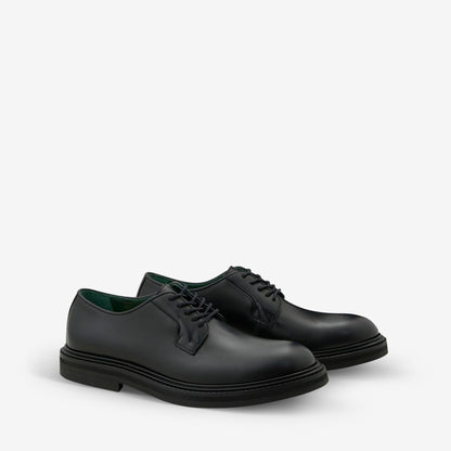 Vinnee Blucher Black Polido Leather