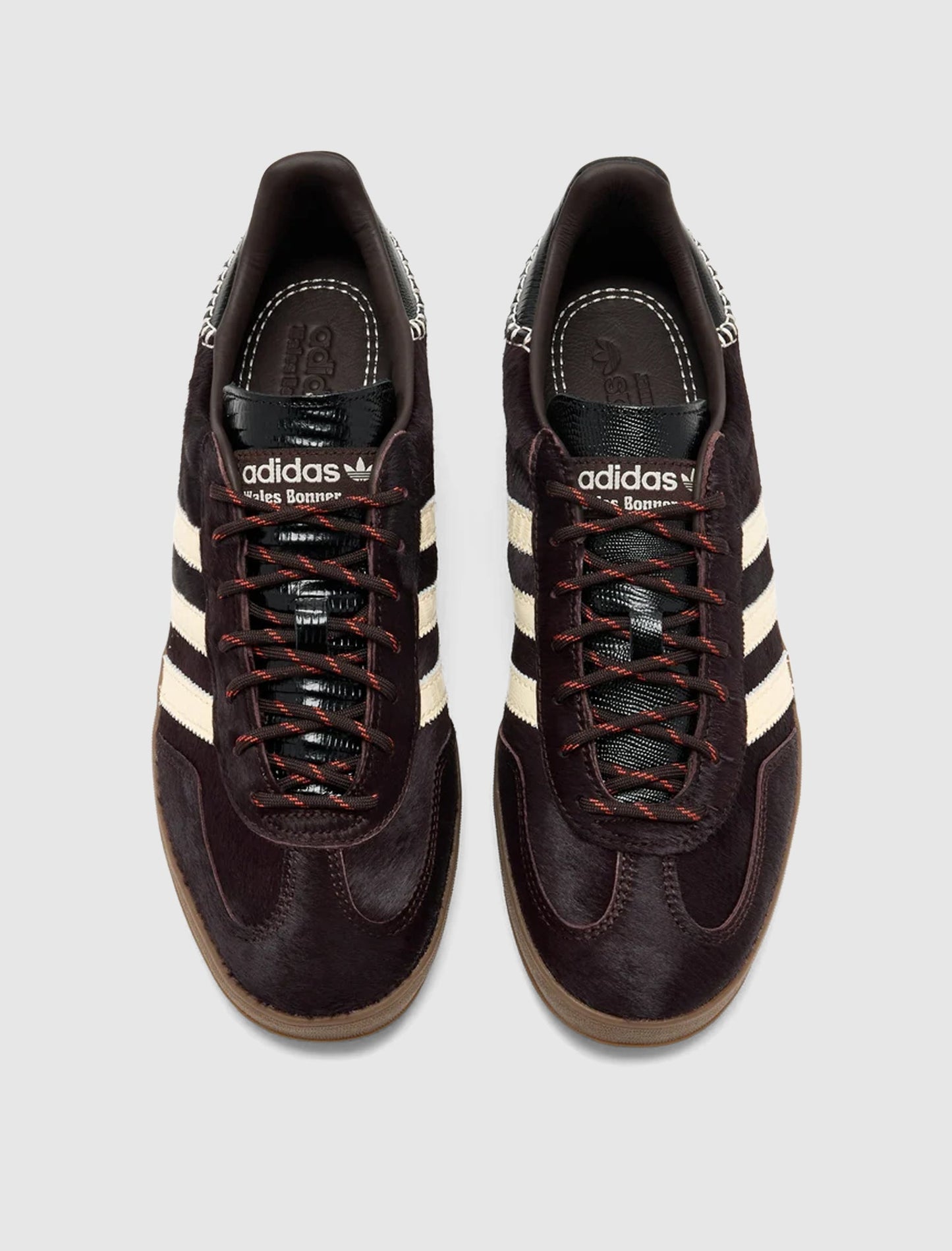 WALES BONNER GAZELLE PONY "AURORA COFFEE/CORE BLACK/WONDER WHITE"