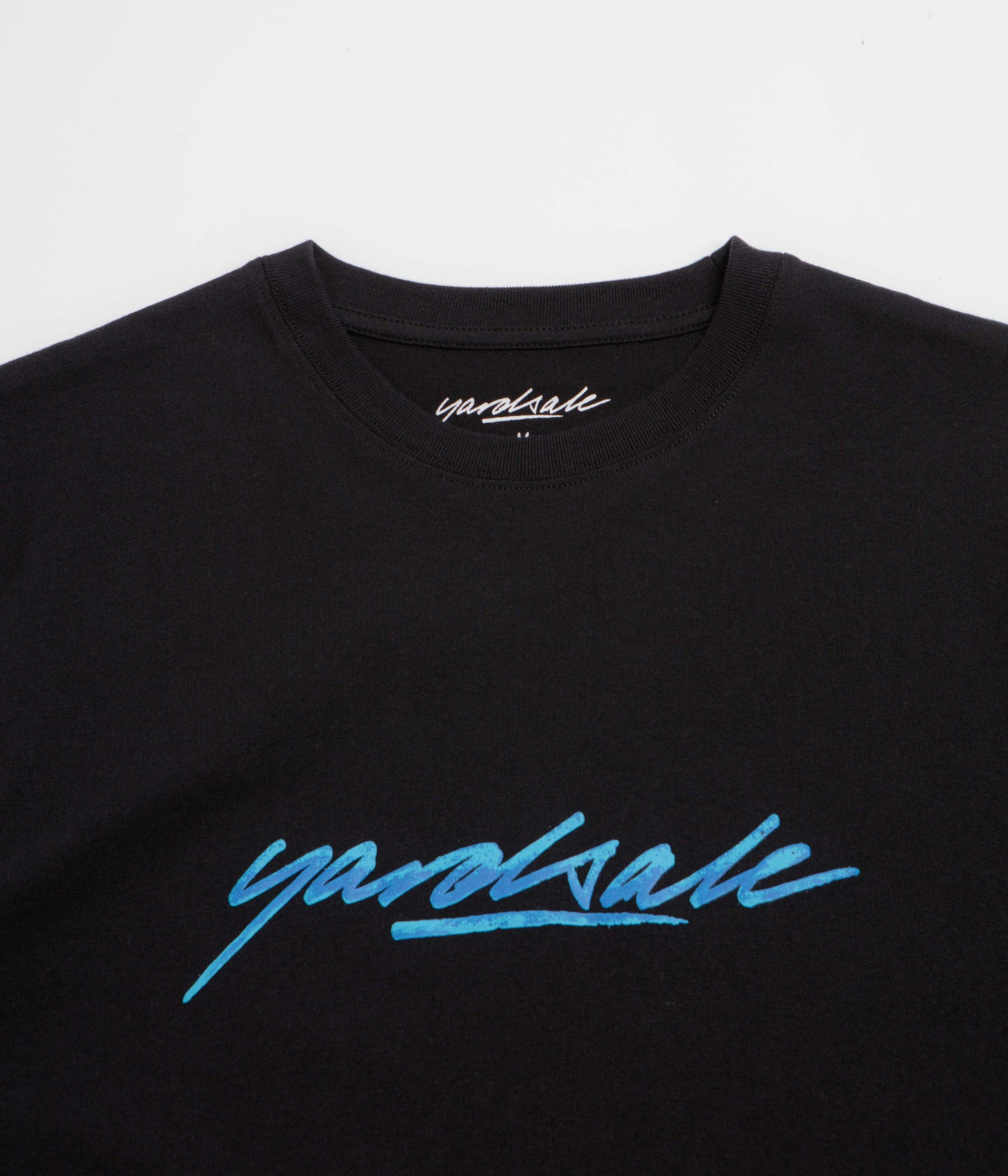 Yardsale Script T-Shirt - Black / Blue