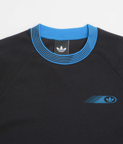 Adidas Formula T-Shirt - Black / Black / Lucid Ray Blue