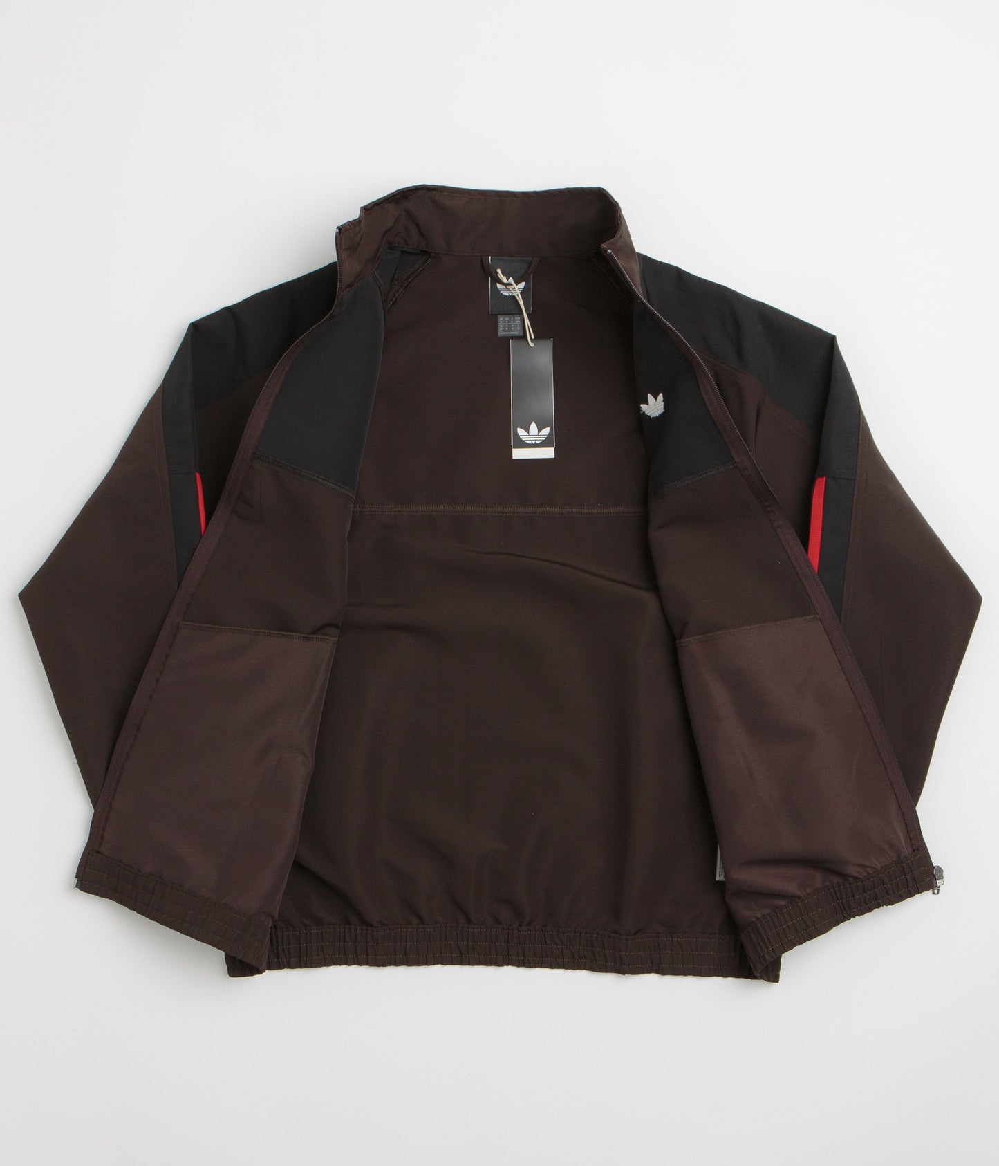 Adidas Gatsele Track Jacket - Aurora Coffee / White / Black