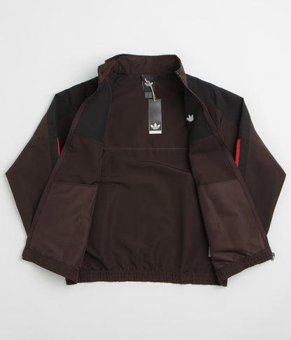 Adidas Gatsele Track Jacket - Aurora Coffee / White / Black